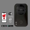 Умная розетка Wi-Fi черная Elektrostandard WF (ВФ) 4690389171901
