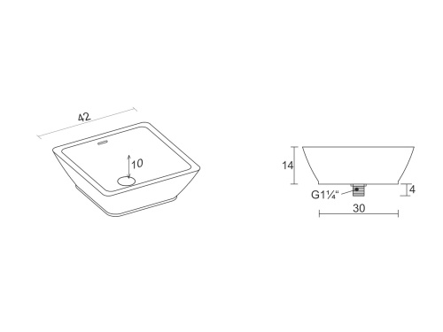 Ванна акриловая Riho Still B100031005 170х75 пристенная прямоугольная - фото 2 Ванна акриловая Riho Still B100031005 170х75 пристенная прямоугольная - фото 2