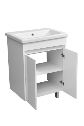 Тумба под раковину Stella Polar Фаворита SP-00000163 60х41х82 цвет белый - фото 4