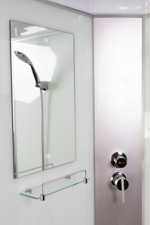 Душевая кабина Niagara Classic 331944RF 110х90 асимметричная с крышей ориентация правая