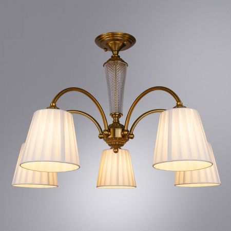 Люстра потолочная Arte Lamp GRACIE (ГРАЦИЕ) A7301PL-5PB