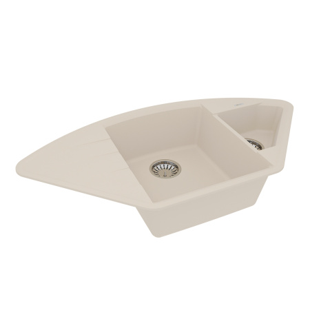 Кухонная мойка LeMark Irkana 980 9910048 98х50 цвет бежевый поверхность матовая