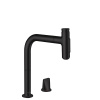 Смеситель для кухни Hansgrohe Metris Select 73818670 на мойку черный