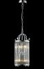 Светильник подвесной Crystal Lux Tadeo (Тадео) TADEO SP4 D200 CHROME/TRANSPARENTE