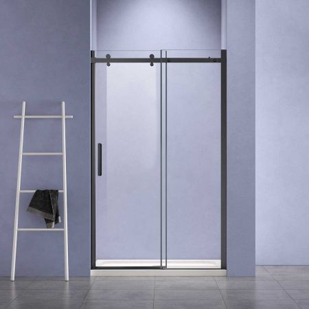 Душевая дверь Vincea Como-N VDS-4CN120CLB 120х195 стекло прозрачное профиль черный