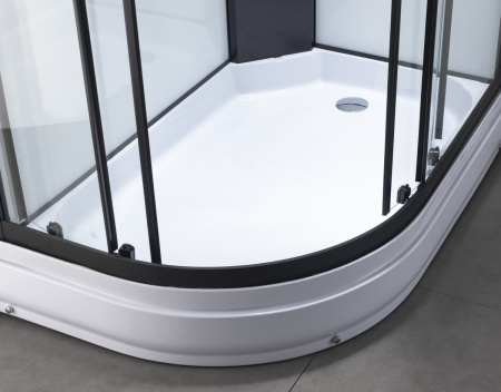 Душевая кабина Taliente TA-128CB(R) 120х80 асимметричная без крыши ориентация правая