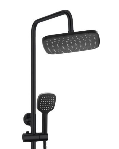 Душевая стойка OneLife  P01-912b настенная цвет черный - фото 3