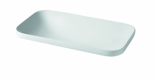 Раковина керамическая Hidra Gio G180/026 80х40 встраиваемая цвет черный без отверстий под смеситель