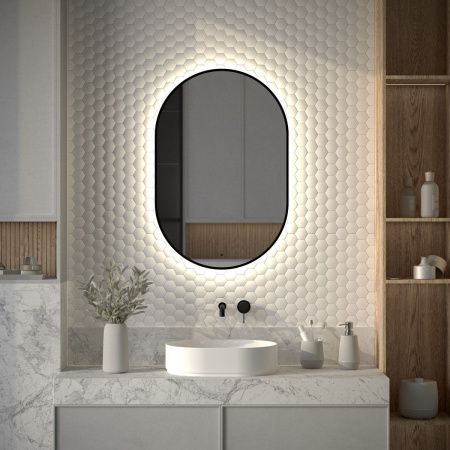 Зеркало с подсветкой Defesto AURA DF 2925R 60х90 подвесное