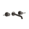 Смеситель для раковины Gessi Gessi316 54494#707 встраиваемый в стену черный (внешняя часть)