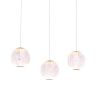 Светильник подвесной Delight Collection Elliot Diamante (Еллиот Диаманте) MD20001012-3B gold