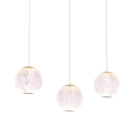 Светильник подвесной Delight Collection Elliot Diamante (Еллиот Диаманте) MD20001012-3B gold