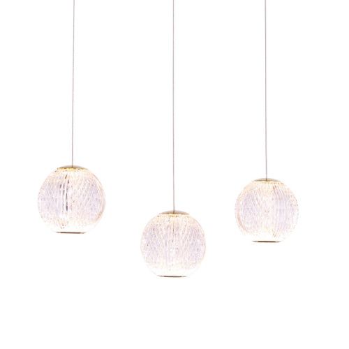 Светильник подвесной Delight Collection Elliot Diamante (Еллиот Диаманте) MD20001012-3B gold - фото 2