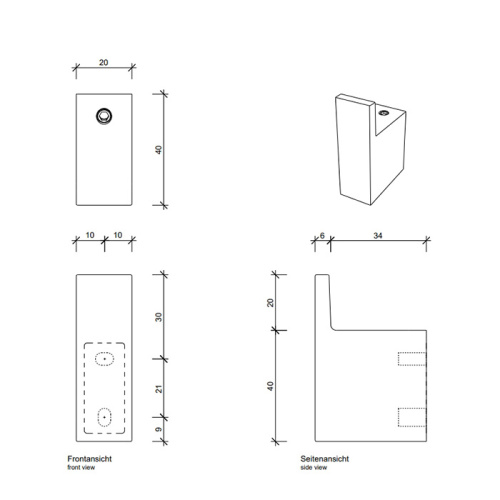 Крючок Decor Walther Contract 650360 - фото 2