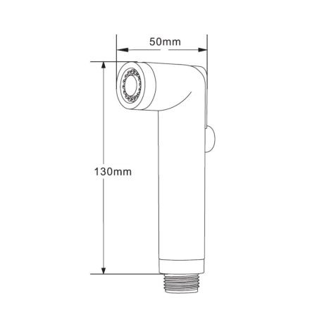 Гигиенический душ Orange HS001bk черный