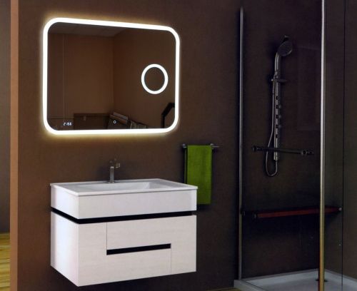 Зеркало с подсветкой Relisan Constance Гл000025049 90х70 подвесное