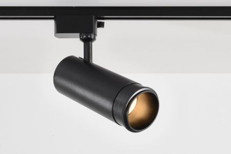 Трековый однофазный светильник Crystal Lux Basic (Басиц) CLT 0.31 021 BK 3CCT ZOOM