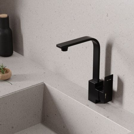 Смеситель для кухни Wasserkraft Abens 2000 2007 на мойку черный