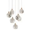 Светильник потолочный Delight Collection OD2440-7 gold/clear