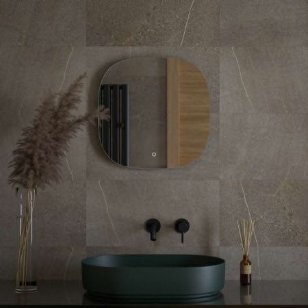 Зеркало с подсветкой Defesto OPTI DF 2848S 50х50 подвесное