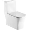 Унитаз напольный с бачком WeltWasser WW GLANBACH 001 GL-WT (10000009942) белый с сиденьем микролифт безободковый смыв торнадо