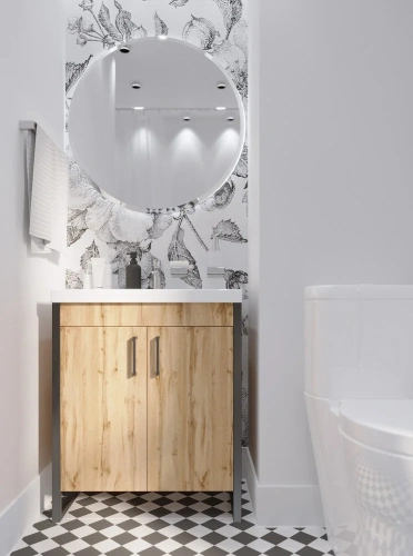 Тумба под раковину 1MarKa Grunge Loft Ц0000008499 69х43х84,5 - фото 4