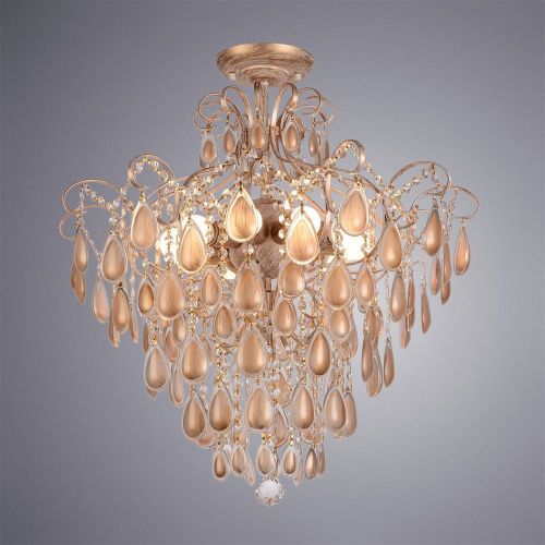 Люстра на штанге Arte Lamp Silvia (Силвиа) A3703PL-6GA - фото 3
