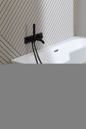 Ванна акриловая Allen Brau Priority 2.31004.21B 170х80 пристенная асимметричная