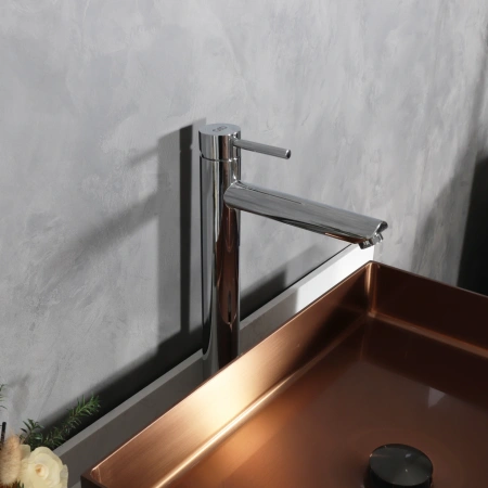 Смеситель Gid Cascada Berlin SS080-CH-D (SS080CHD) на столешницу хром