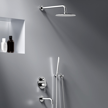 Душевая система Damixa Scandinavian Pure 936510000 встраиваемая в стену