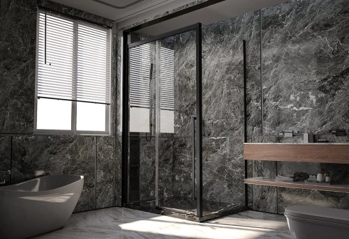 Душевой уголок Veconi Premium Trento PTC30-SP-15090-B-01-C4 150х90 стекло прозрачное 8 мм
