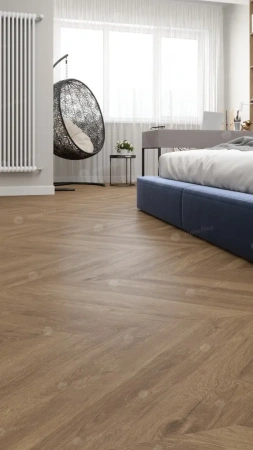 Кварцвиниловая плитка Alpine Floor Easy Line ECO 3-25 Французская Ёлочка толщина 0.3 см 43 класс 1219,2х228,6