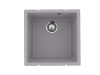 Кухонная мойка Ulgran Quartz Under 400-04 45х45 цвет белый