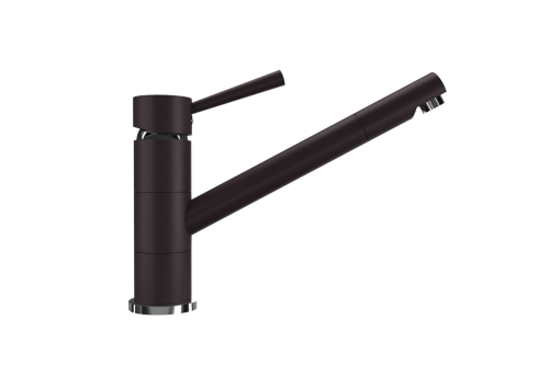 Смеситель для кухни Ulgran Quartz UQ-025-06 на мойку коричневый