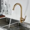 Смеситель для кухни Raffine F103G на мойку золото