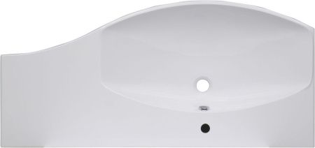 Раковина из искусственного камня Aquanet Опера НФ-00007621 110х50 полувстраиваемая цвет белый 1 отверстие под смеситель