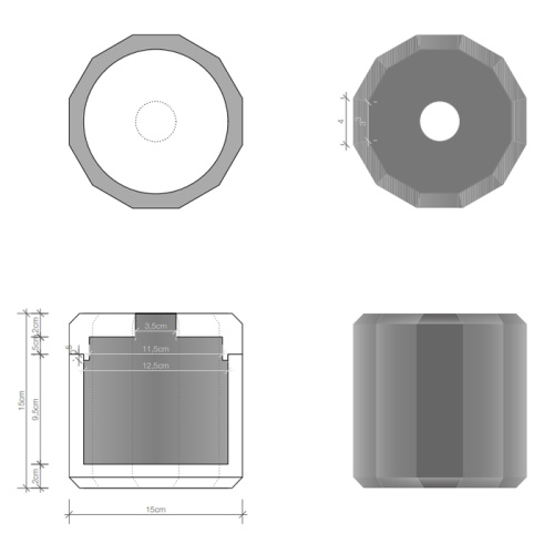 Диспенсер для салфеток Decor Walther Kristall 931581 - фото 2