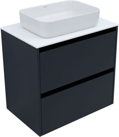 Тумба под раковину Allen Brau Activity 1.34003.AM 70х50 подвесная цвет черный