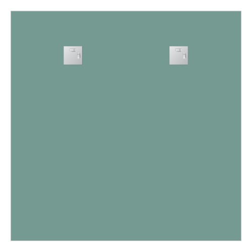 Зеркало в ванную Evoform Florentina BY 5005 90х90 цвет серый - фото 3