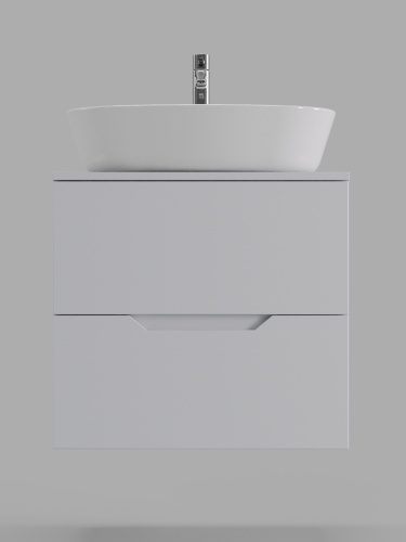 Тумба с раковиной Orange Line Li-60TuwMDF+B08-500W 60,5х46х70 - фото 3