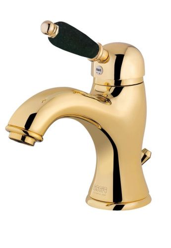 Смеситель Fiore 89OO5221 на раковину золото - фото 2
