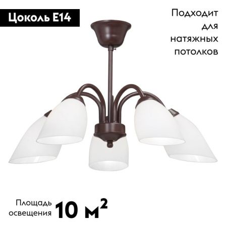Люстра потолочная Vitaluce V3335-7 V3335-7/5PL