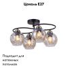 Люстра потолочная Omnilux Carini (Царини) OML-95007-04