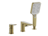 Смеситель BELZ B66715-5 на борт ванны золото