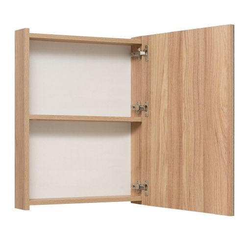 Зеркало-шкаф RUNO ЛАДА 00-00001160 50х65 подвесной цвет дуб - фото 2