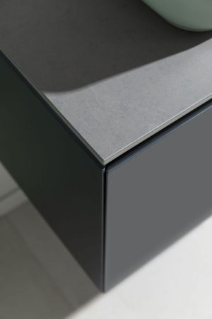 Тумба под раковину Allen Brau Infinity 1.21002.AM 80х50 подвесная цвет черный