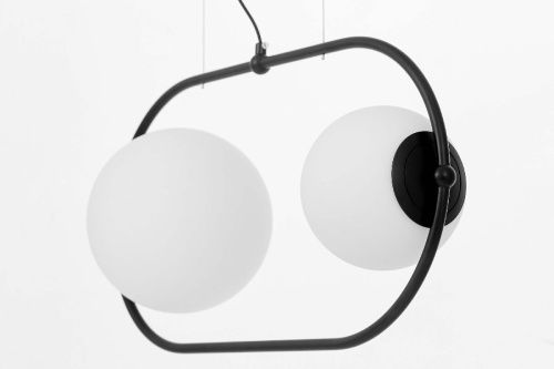 Светильник подвесной Lumina Deco Panari (Панари) LDP 1210-2-PR BK - фото 4