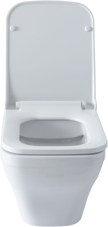 Чаша унитаза подвесная Allen Brau Infinity 4.21011.20 цвет белый без сиденья безободковая каскадный смыв