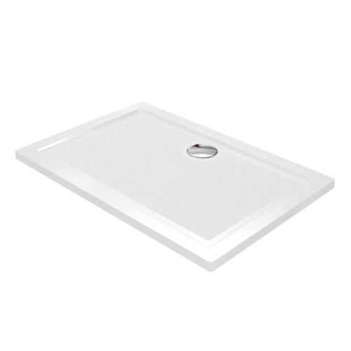 Душевой поддон WasserKRAFT Salm 27T 27T06 120x80 стеклопластик белый - фото 2