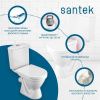 Унитаз-компакт напольный с бачком Santek Алькор 1WH302140 белый с сиденьем каскадный смыв